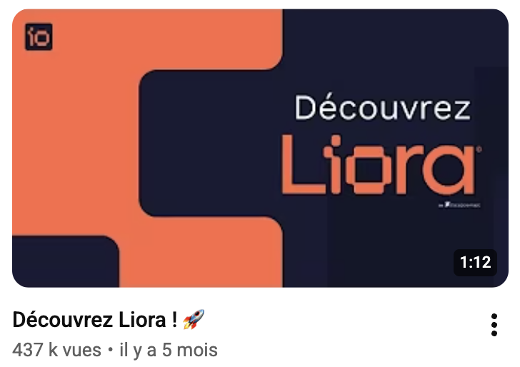 Vidéo Découvrez Liora